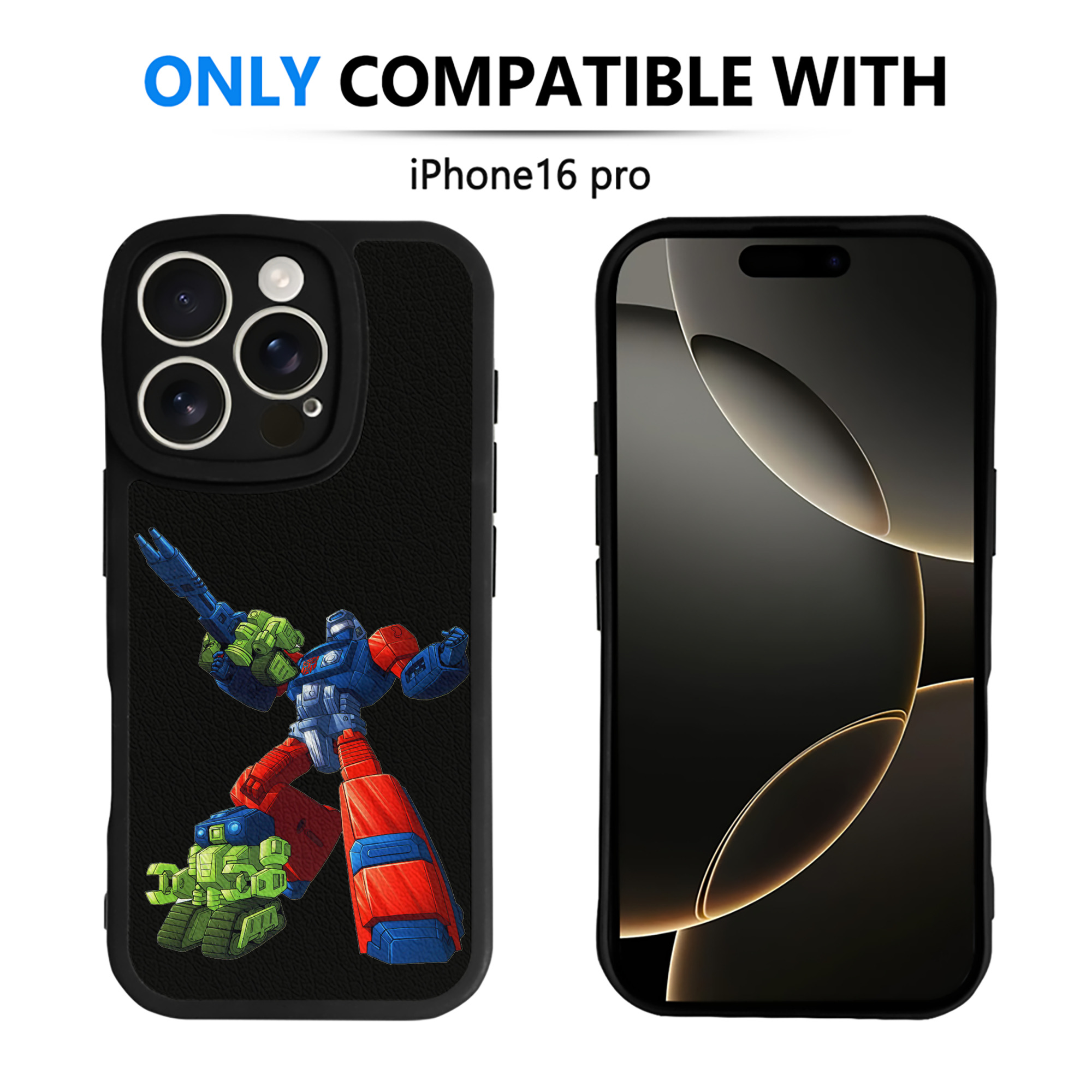 （画像用）  【iPhone 16シリーズ対応】シリコンスマホケース（レザー調） 材質：シリコン